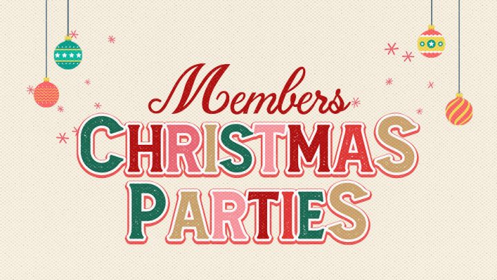Members Christmas Parties